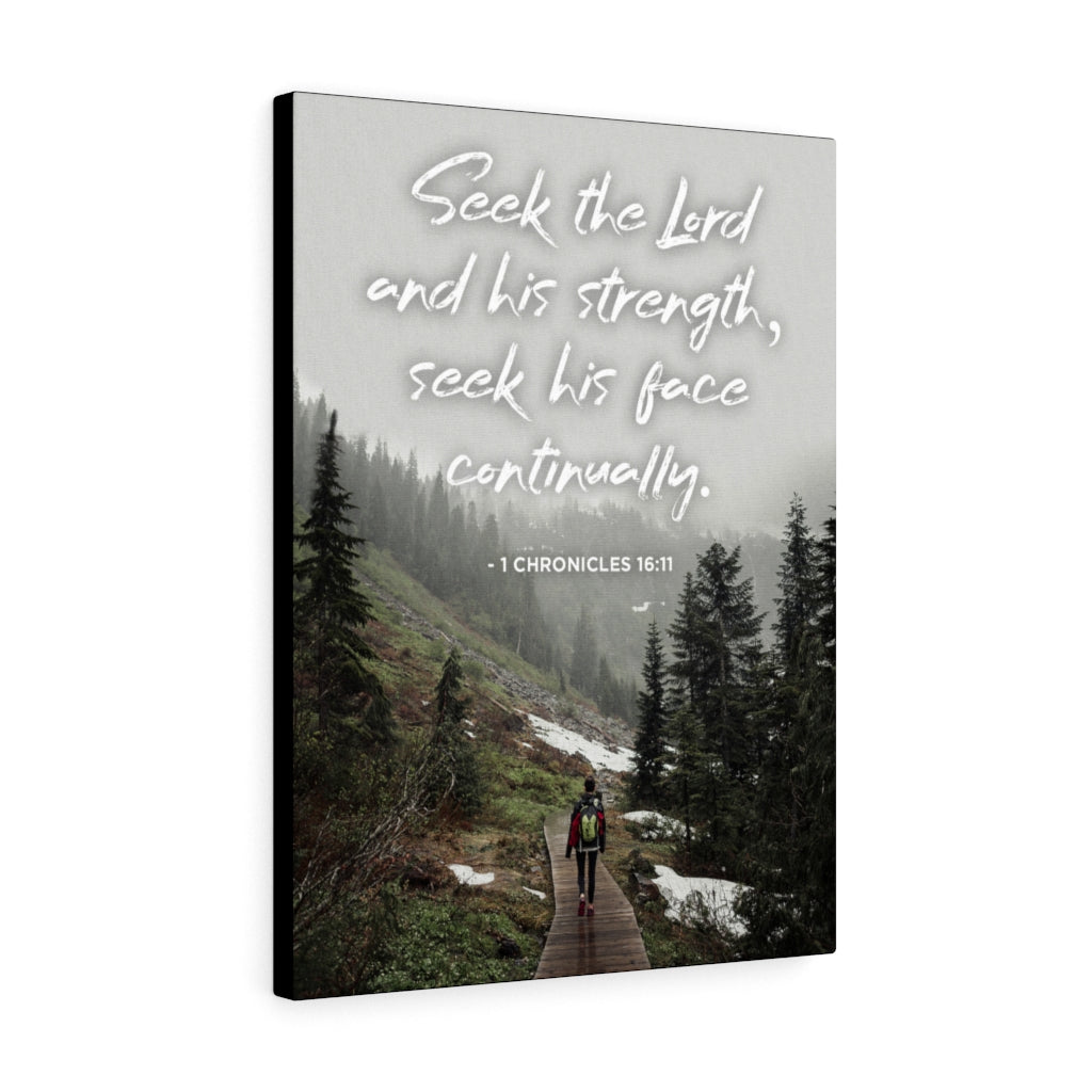 Scripture Walls Seek the Lord 1 Chronicles 16:11 Christian Wall Art Bible Verse Print Ready to Hang - Express Your Love Gifts
