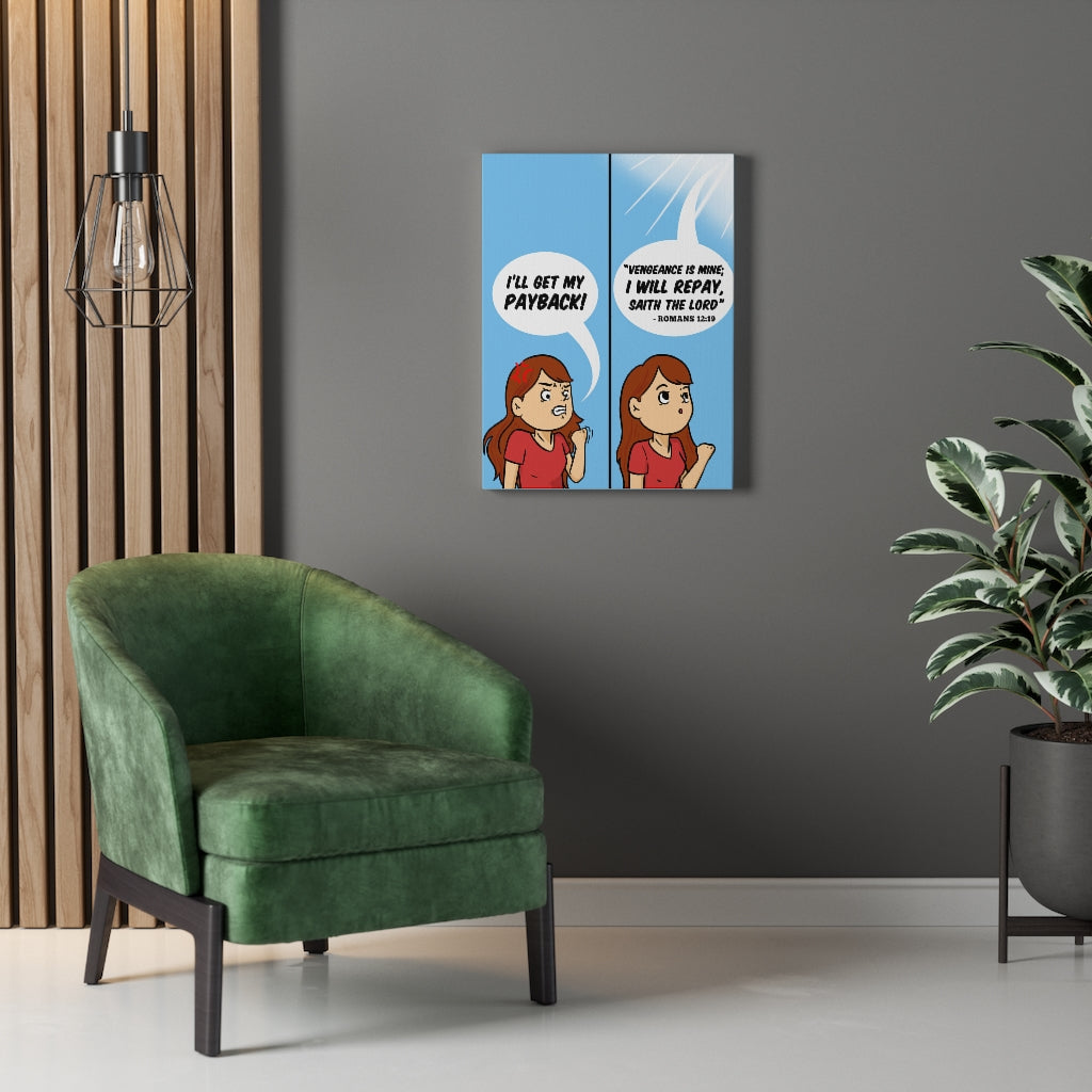 Scripture WallsVengeance Romans 12:19 Christian Home Decor Scripture Art - Express Your Love Gifts