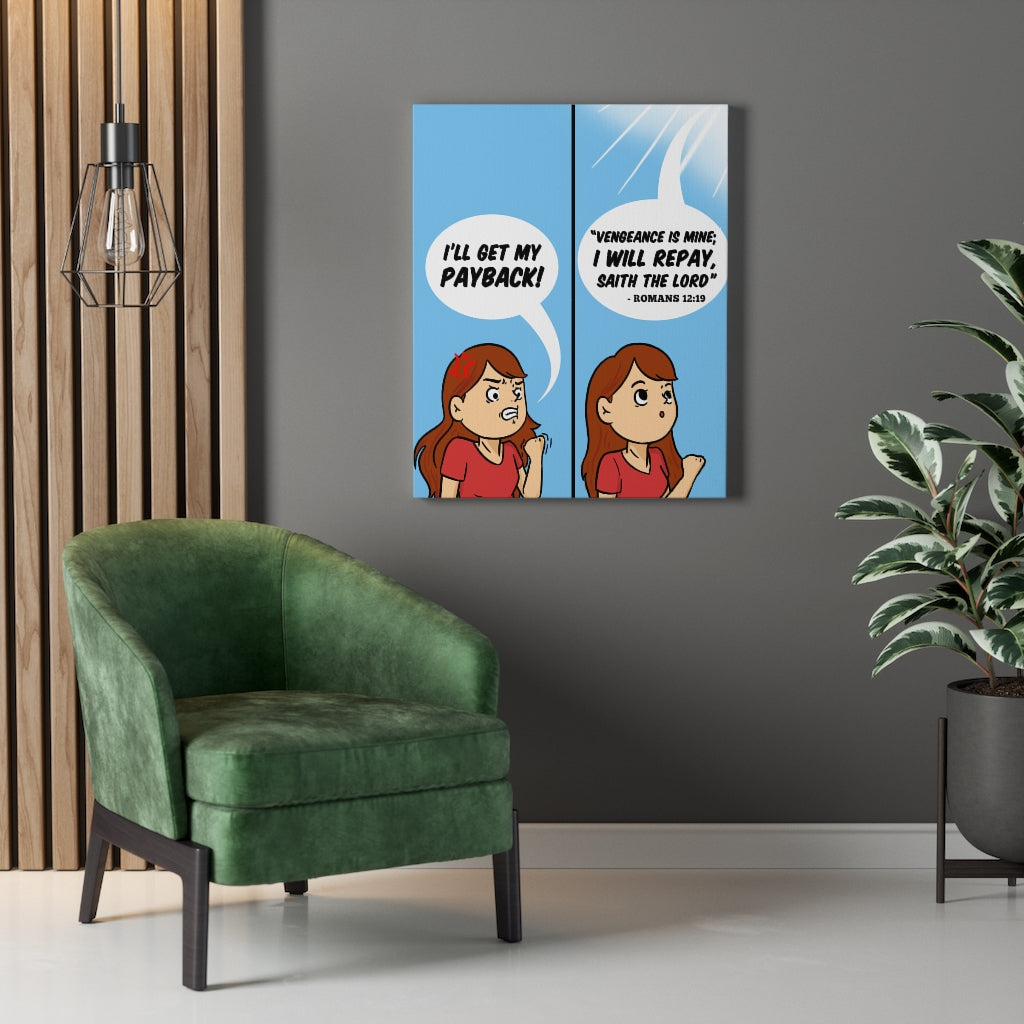 Scripture WallsVengeance Romans 12:19 Christian Home Decor Scripture Art - Express Your Love Gifts