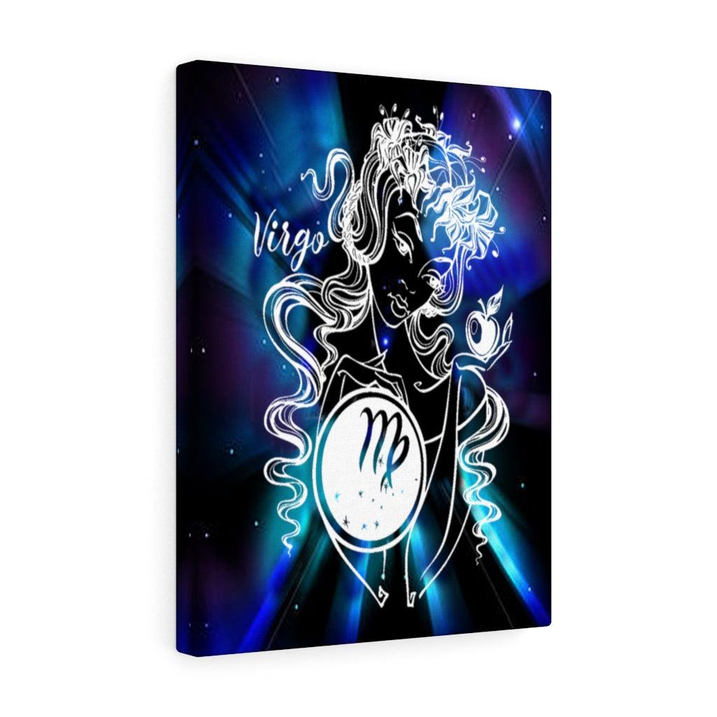Virgo Zodiac Horoscope Sign Constellation Canvas Print Astrology Home Decor Ready to Hang Artwork - Express Your Love Gifts