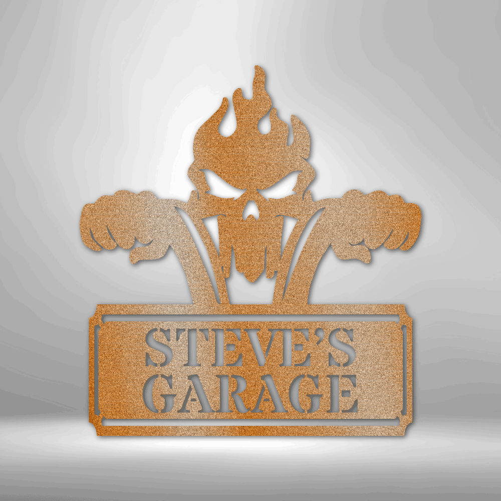 Personalized Rough Ride Monogram Steel Sign Steel Art Wall Metal Decor-Express Your Love Gifts
