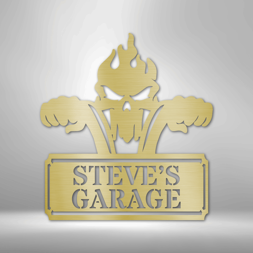Personalized Rough Ride Monogram Steel Sign Steel Art Wall Metal Decor-Express Your Love Gifts