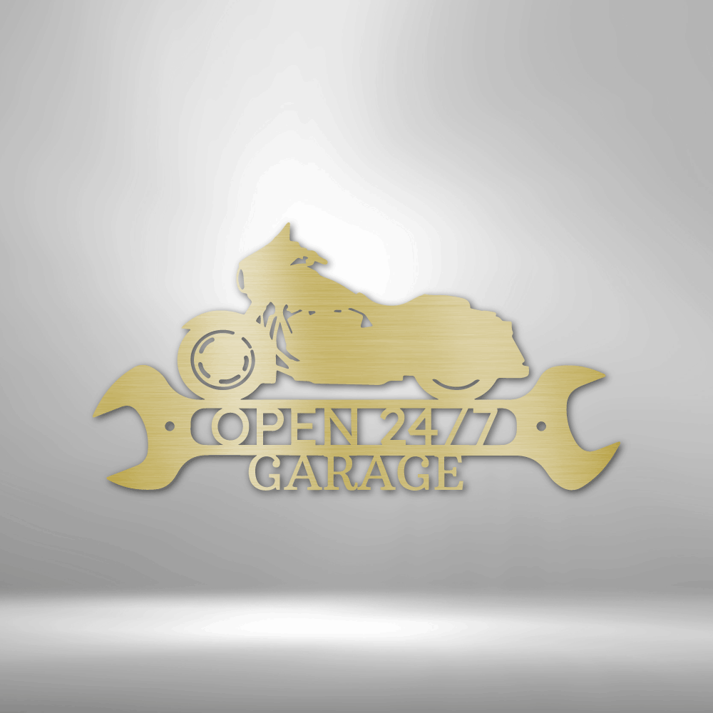 Street Glide Shop Monogram Steel Sign Steel Art Wall Metal Decor-Express Your Love Gifts