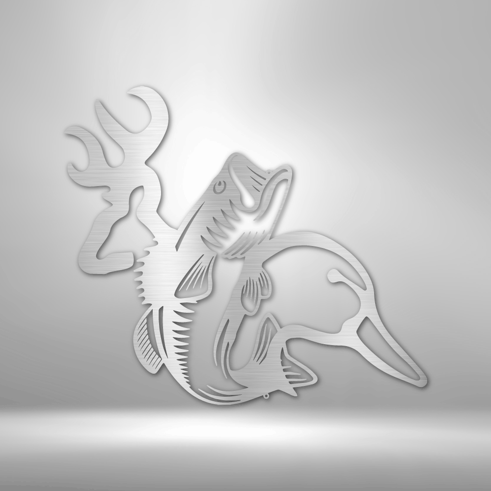 Wildlife Calling Steel Sign Steel Art Wall Metal Decor-Express Your Love Gifts