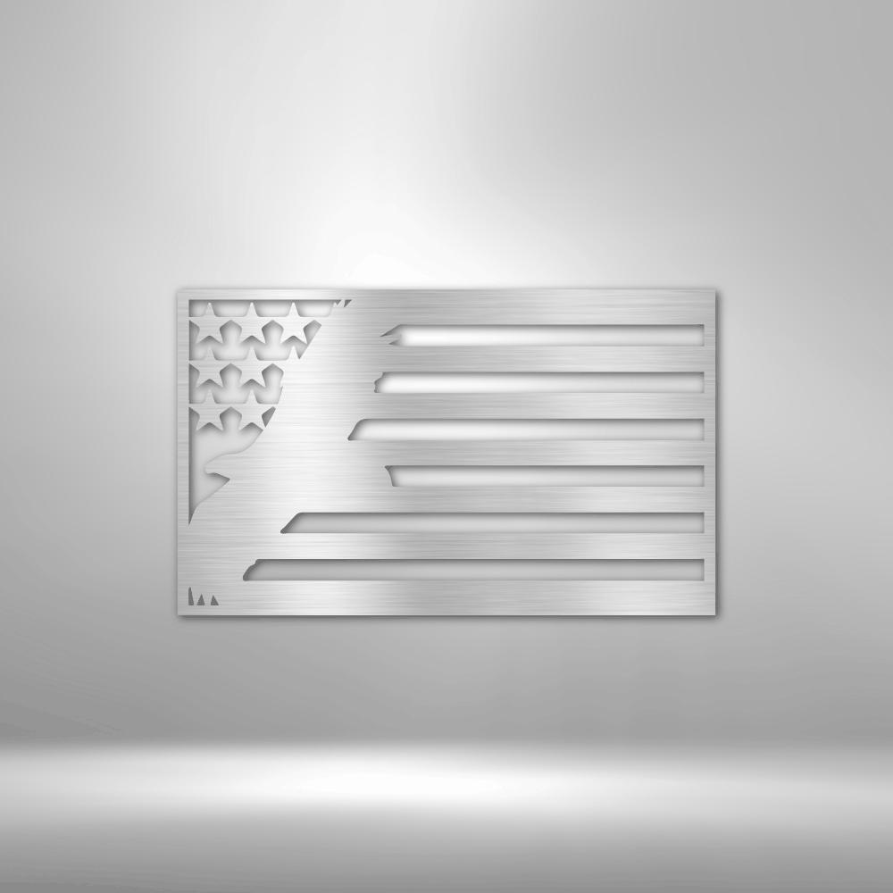 USA Eagle Steel Sign Steel Art Wall Metal Decor-Express Your Love Gifts