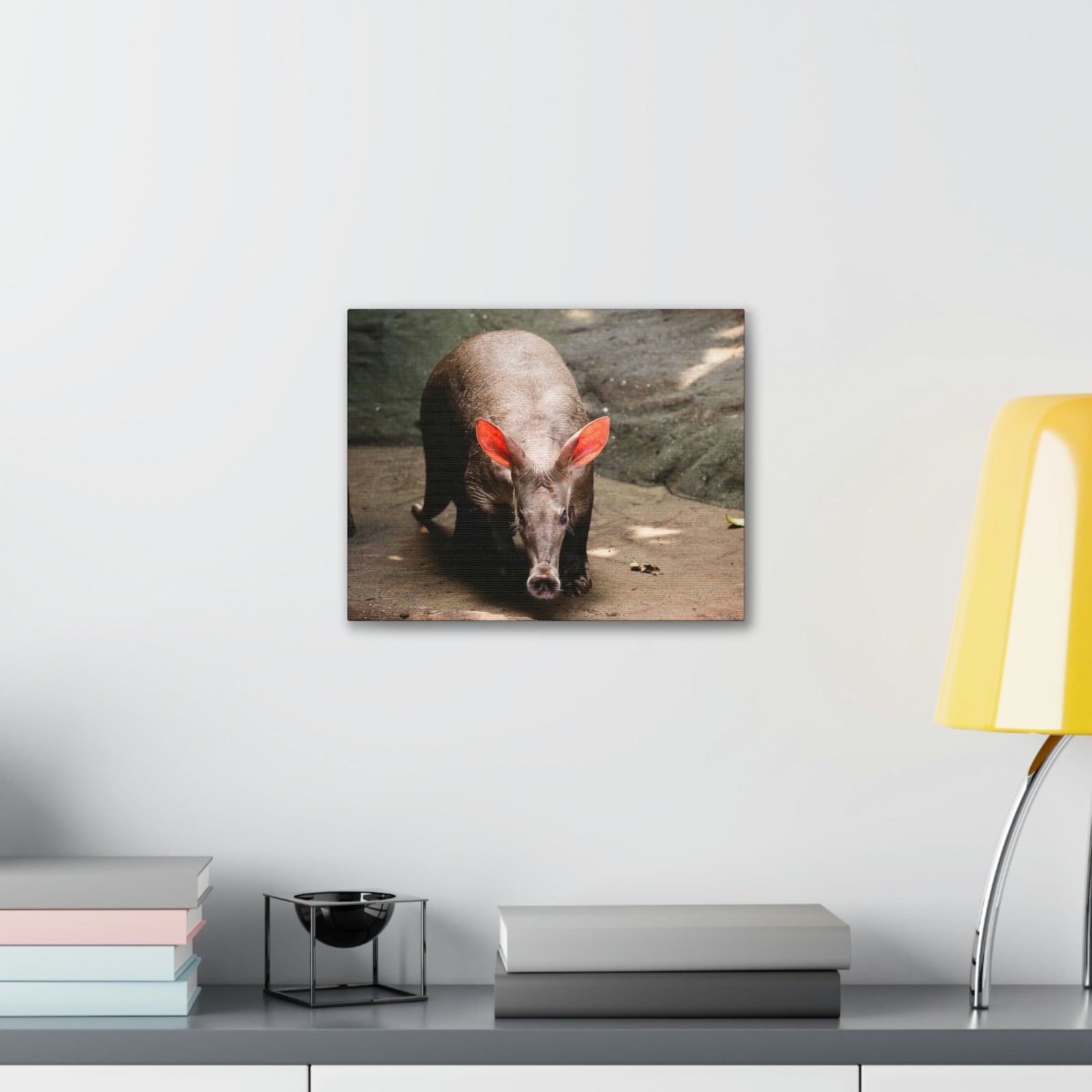 Aardvark On The Move Staring Aardvark Outdoor Wall Art Ready to Hang Unframed-Express Your Love Gifts