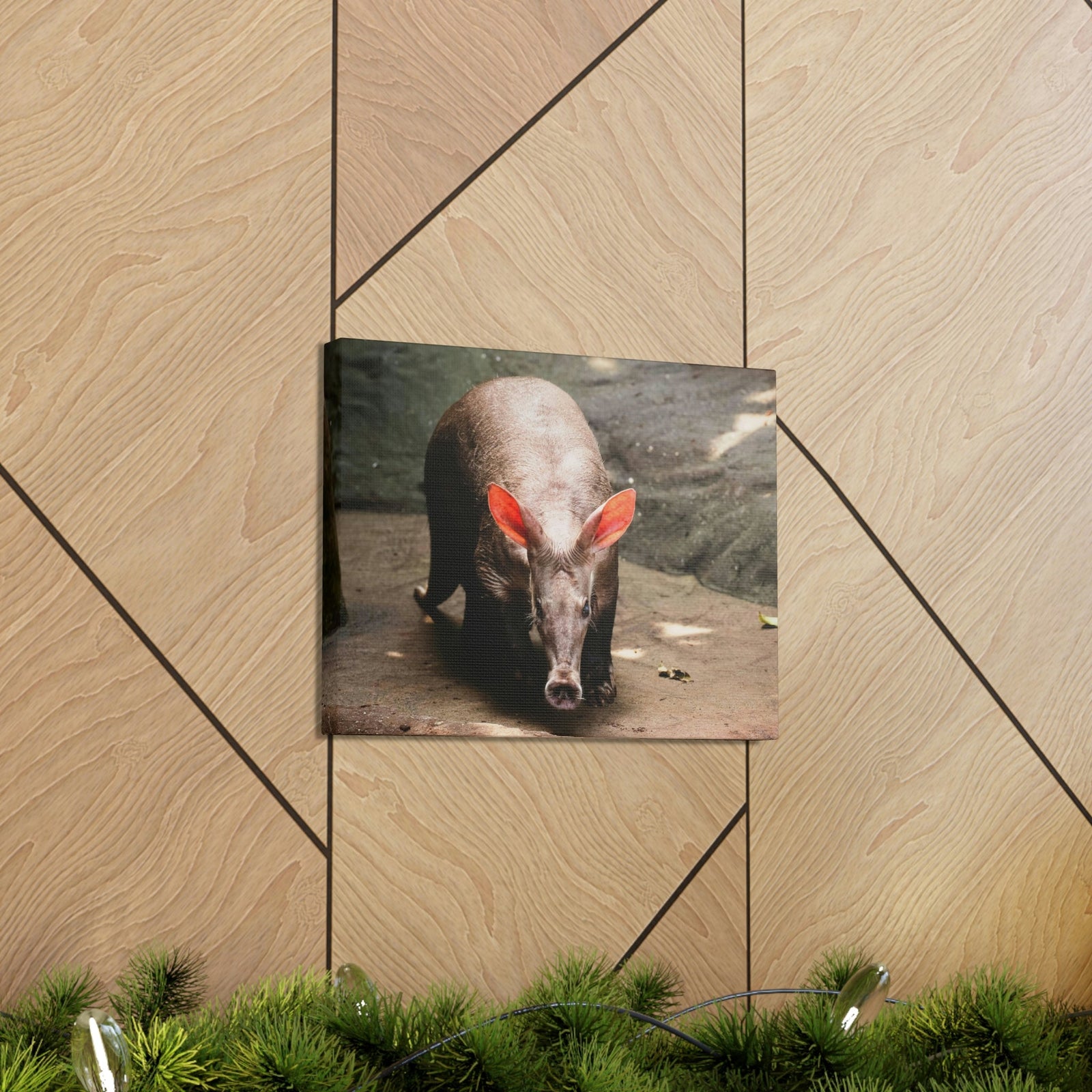 Aardvark On The Move Staring Aardvark Outdoor Wall Art Ready to Hang Unframed-Express Your Love Gifts