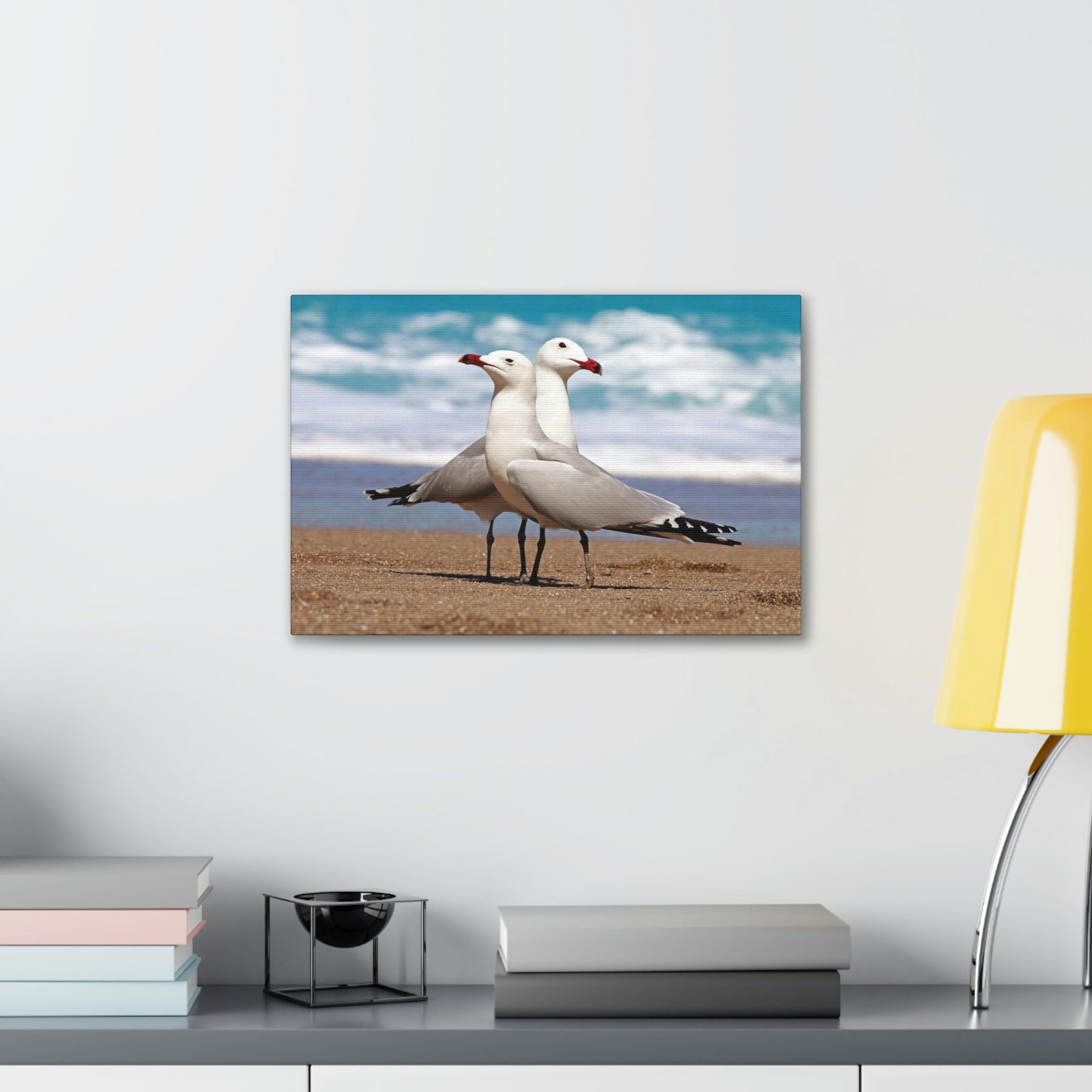 Scripture Walls Albatross Couple Albatross Troop Print Animal Wall Art Wildlife Canvas Prints Wall Art Ready to Hang Unframed-Express Your Love Gifts