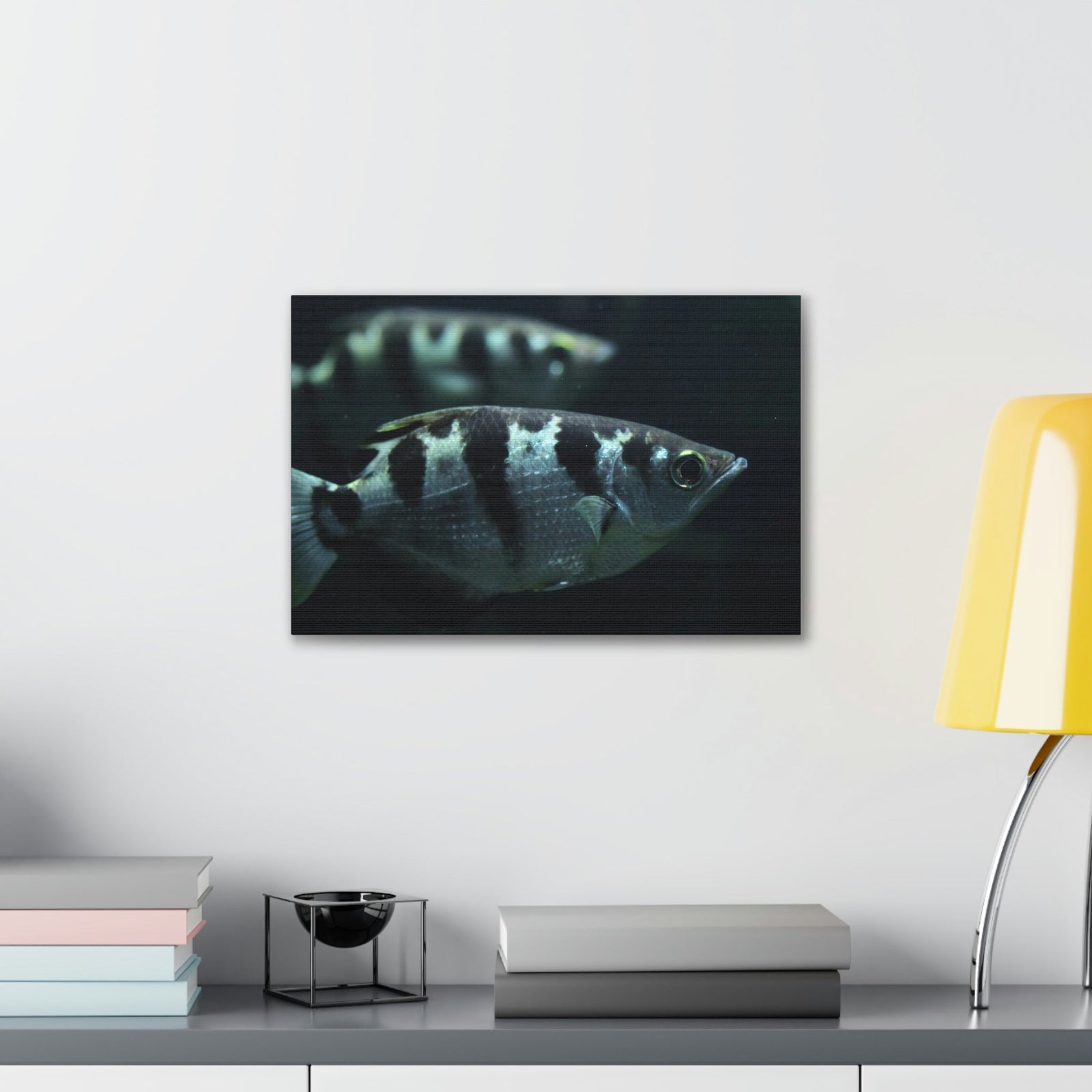 Archer Fish Wildlife Archer Fish Under The Sea Wall Art Ready To Hang Unframed-Express Your Love Gifts