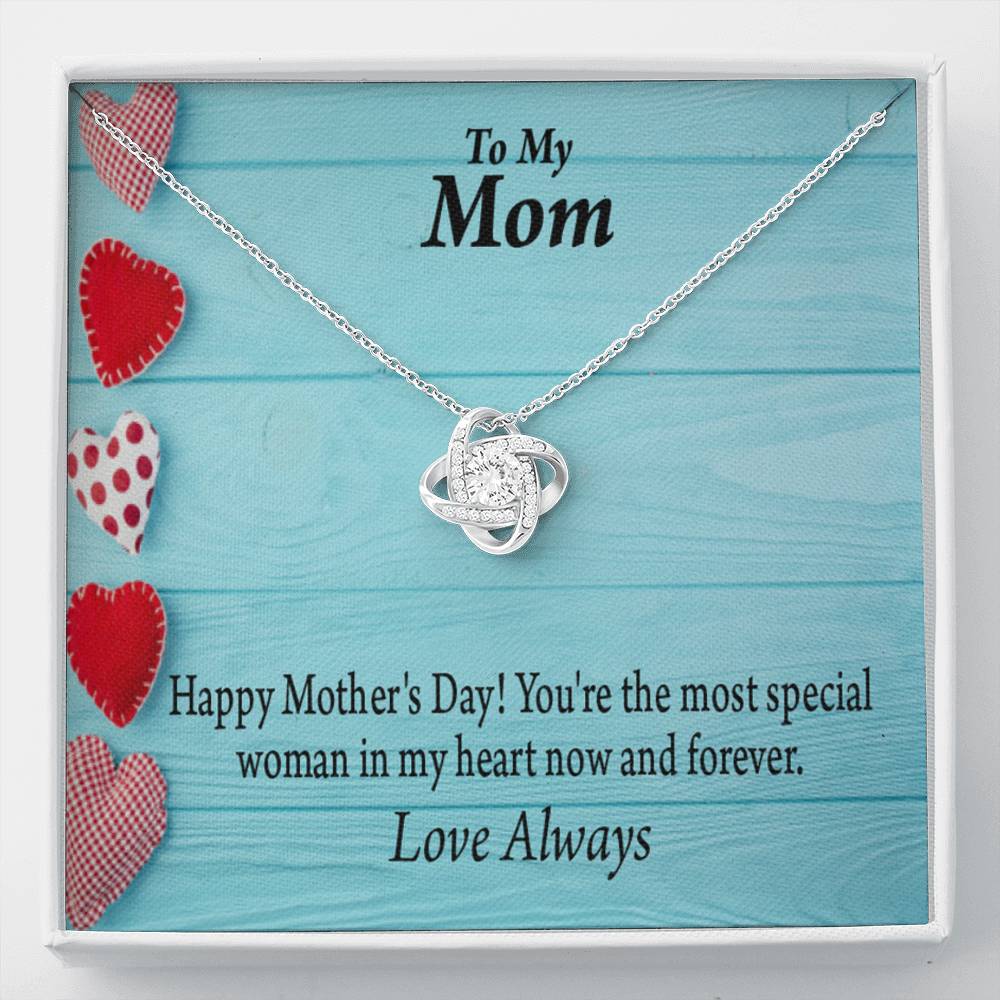 Happy Mother'S Day To The Most Special Woman Love Knot Message Card From Son Daughter Gift Anniversary Birthday Graduation Mothers Day-Express Your Love Gifts