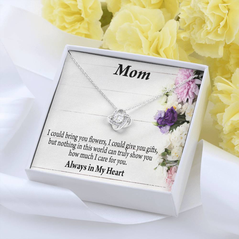 To Mom Mother Bonus Mom Grandmom Flowers And Gifts Love Knot Message Card From Son Daughter Gift Anniversary Birthday Graduation Mothers Day-Express Your Love Gifts