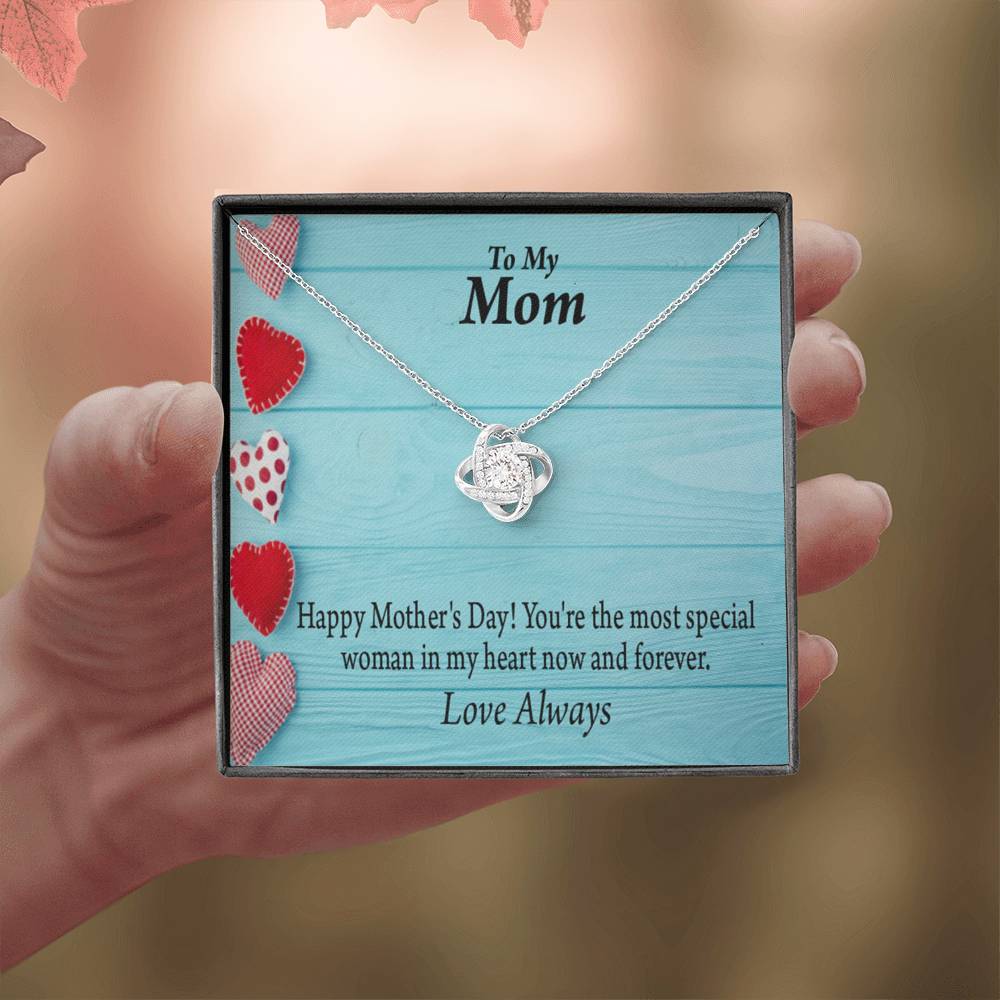 Happy Mother'S Day To The Most Special Woman Love Knot Message Card From Son Daughter Gift Anniversary Birthday Graduation Mothers Day-Express Your Love Gifts