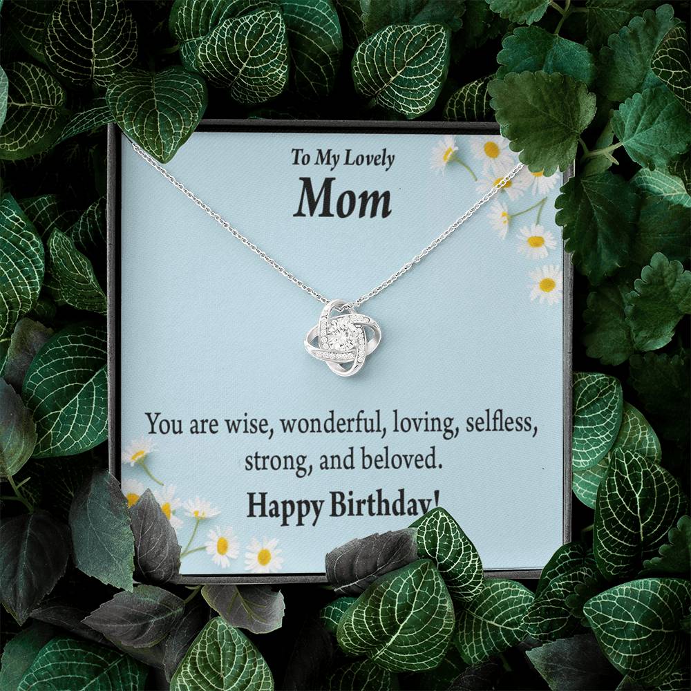 You Are Wise Love Knot Pendant Message Card-Express Your Love Gifts