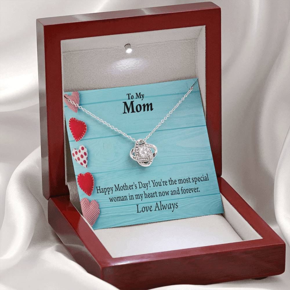 Happy Mother'S Day To The Most Special Woman Love Knot Message Card From Son Daughter Gift Anniversary Birthday Graduation Mothers Day-Express Your Love Gifts