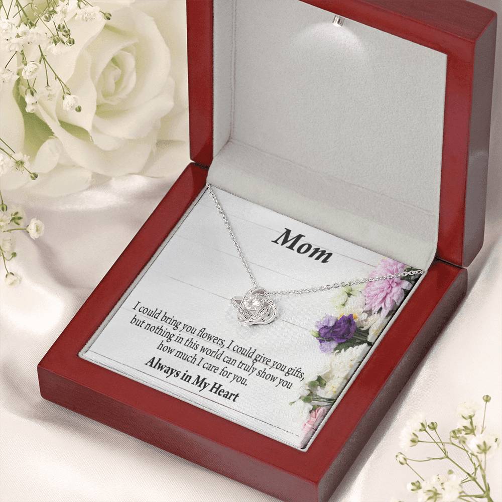 To Mom Mother Bonus Mom Grandmom Flowers And Gifts Love Knot Message Card From Son Daughter Gift Anniversary Birthday Graduation Mothers Day-Express Your Love Gifts