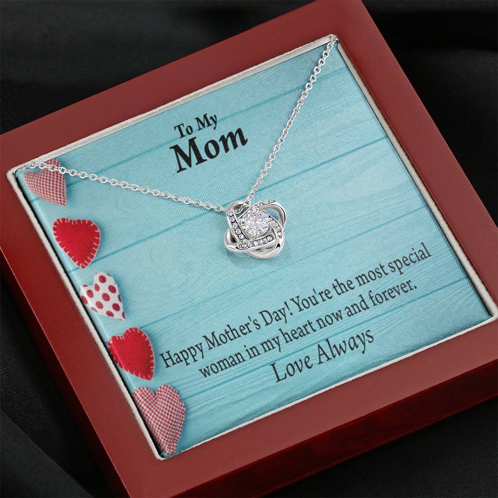 Happy Mother'S Day To The Most Special Woman Love Knot Message Card From Son Daughter Gift Anniversary Birthday Graduation Mothers Day-Express Your Love Gifts