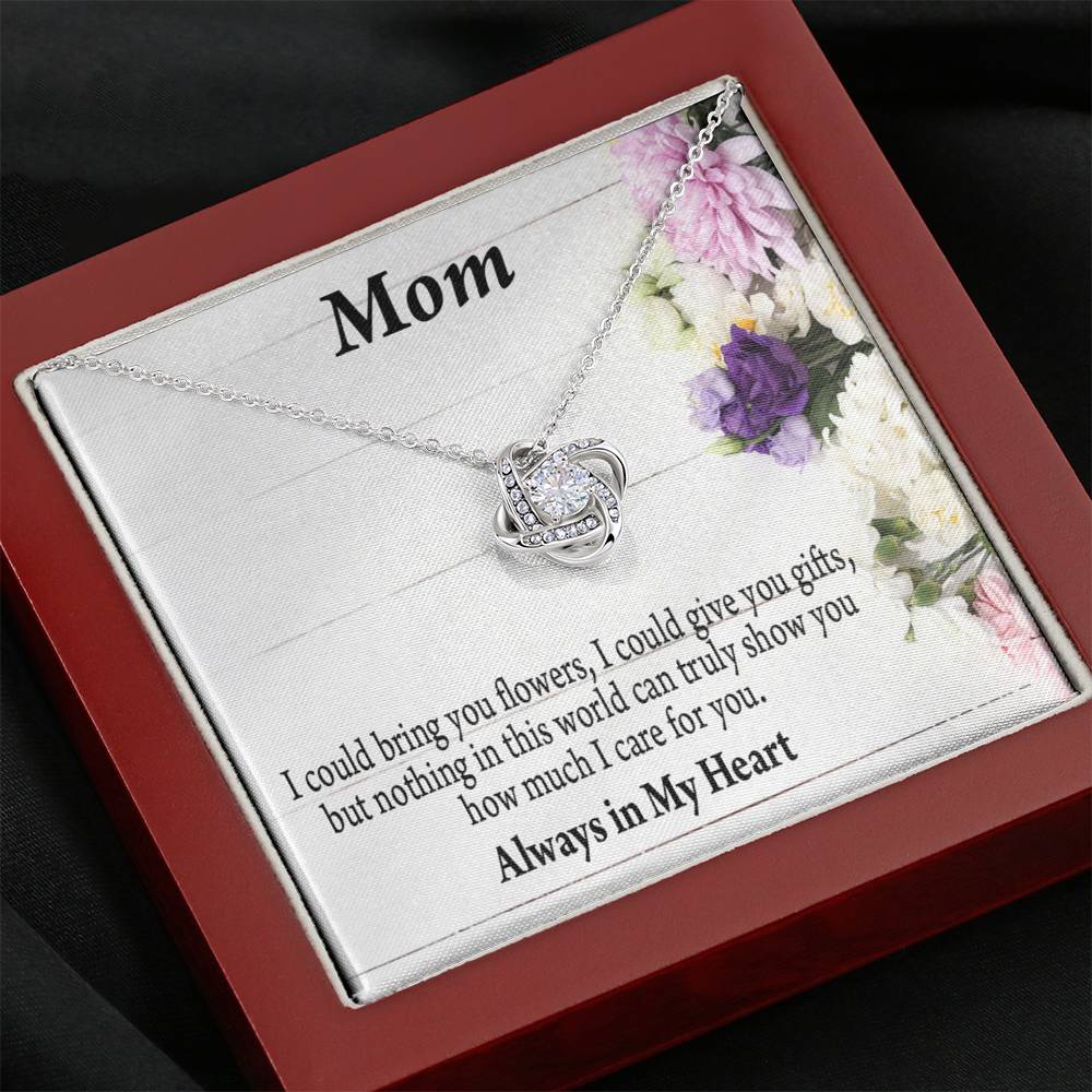 To Mom Mother Bonus Mom Grandmom Flowers And Gifts Love Knot Message Card From Son Daughter Gift Anniversary Birthday Graduation Mothers Day-Express Your Love Gifts