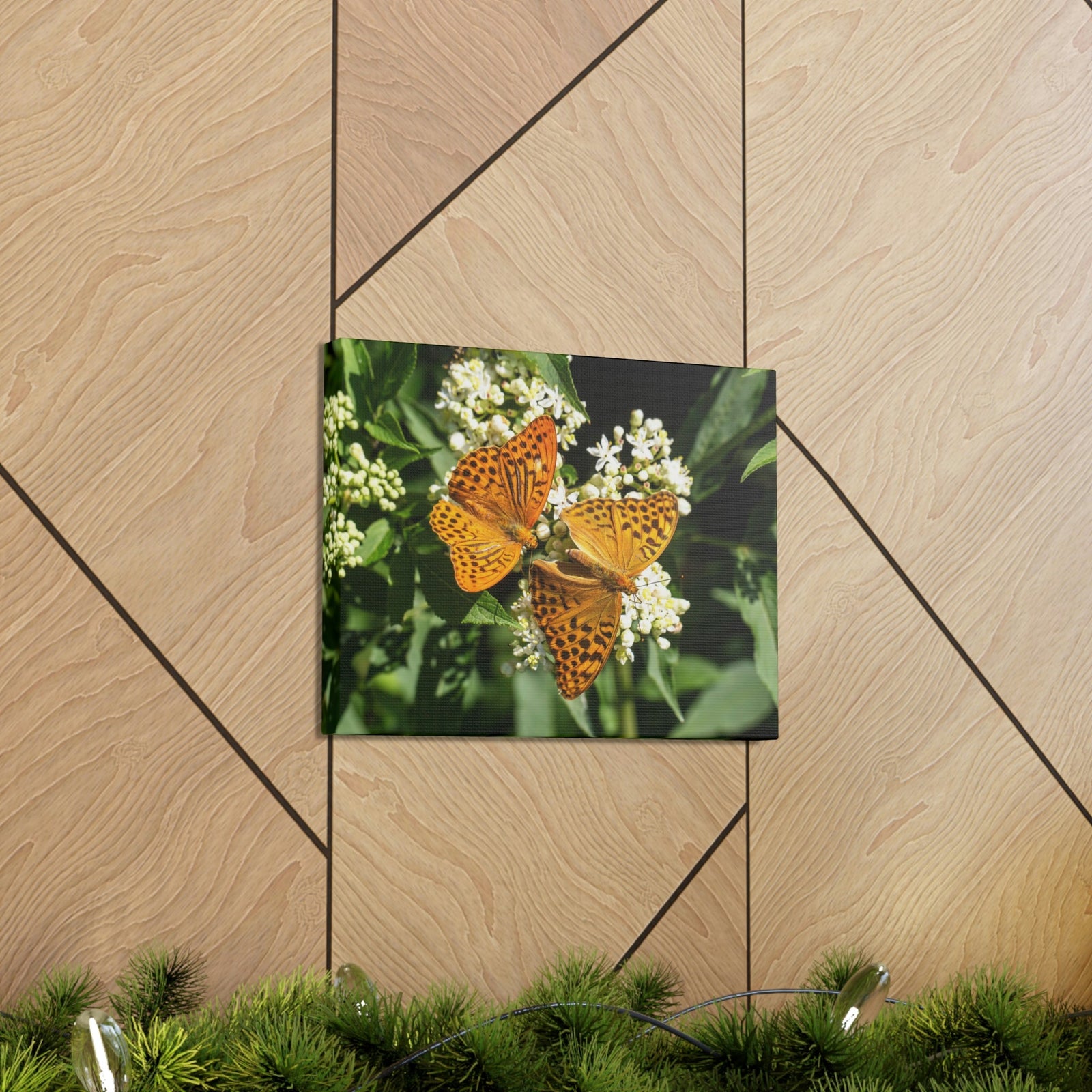 Scripture Walls Butterfly Couple Butterfly Troop Print Animal Wall Art Wildlife Canvas Prints Wall Art Ready to Hang Unframed-Express Your Love Gifts