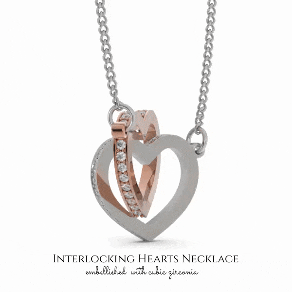 To My Mother You are the Sweetest Gift Inseparable Necklace Pendant 18k Rose Gold Finish 16” - Express Your Love Gifts