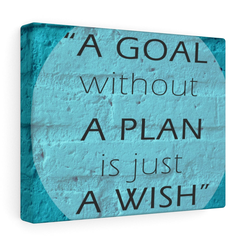 Scripture Walls Inspirational Wall Art A Goal Without A Plan Motivational Print Ready to Hang Artwork Unframed-Express Your Love Gifts