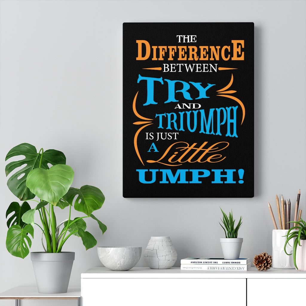 Scripture Walls Inspirational Wall Art A Little Umph! Wall Art Motivational Motto Inspiring Prints Artwork Decor Ready to Hang Unframed-Express Your Love Gifts