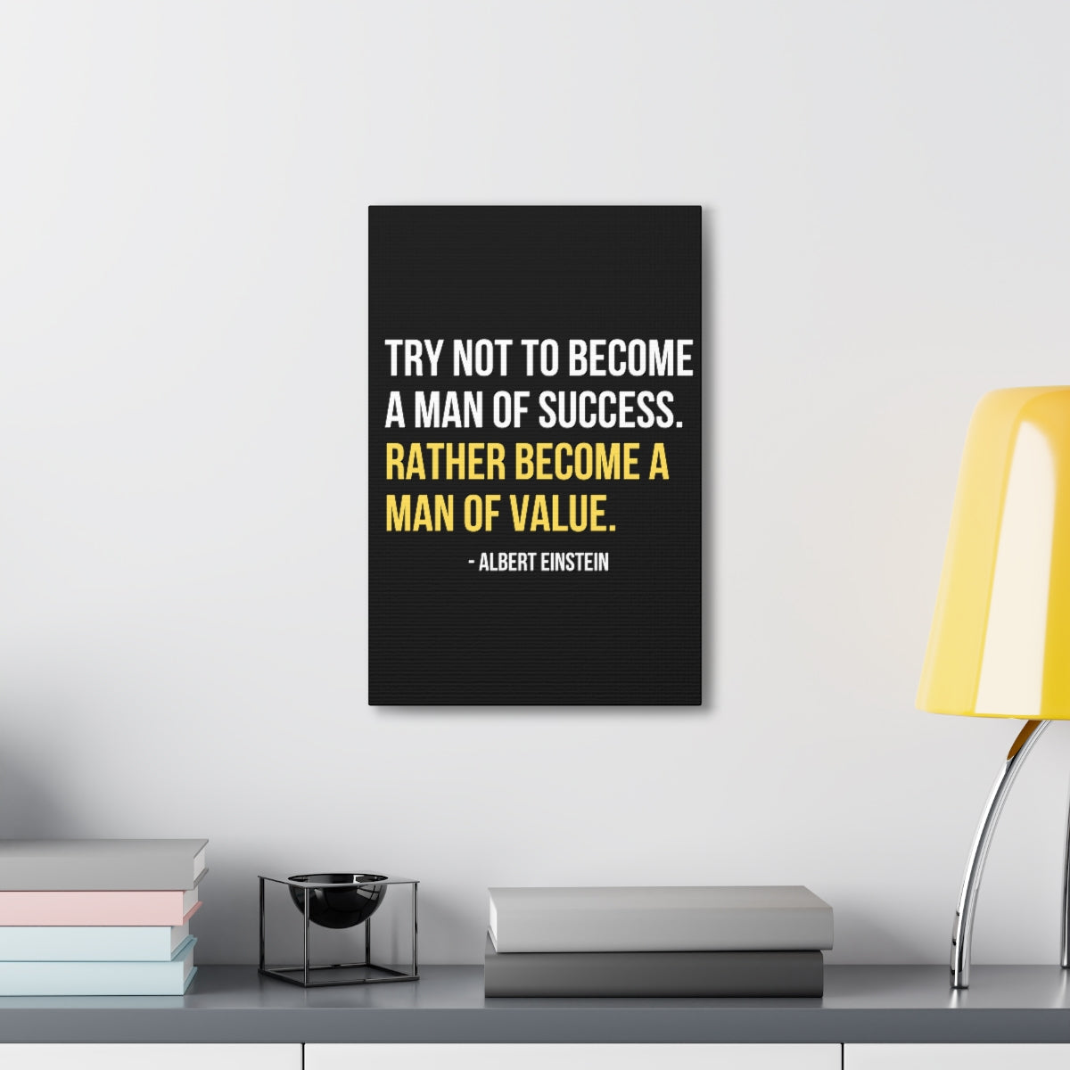 Scripture Walls Inspirational Wall Art A Man Of Value Motivation Wall Decor for Home Office Gym Inspiring Success Quote Print Ready to Hang Unframed-Express Your Love Gifts