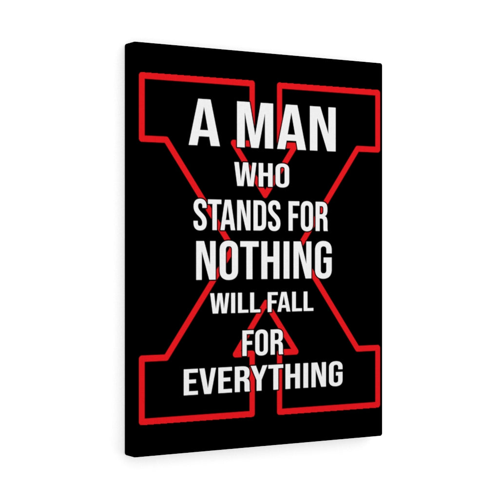 Scripture Walls Inspirational Wall Art A Man Who Stands Wall Art Motivational Motto Inspiring Prints Artwork Decor Ready to Hang Unframed-Express Your Love Gifts