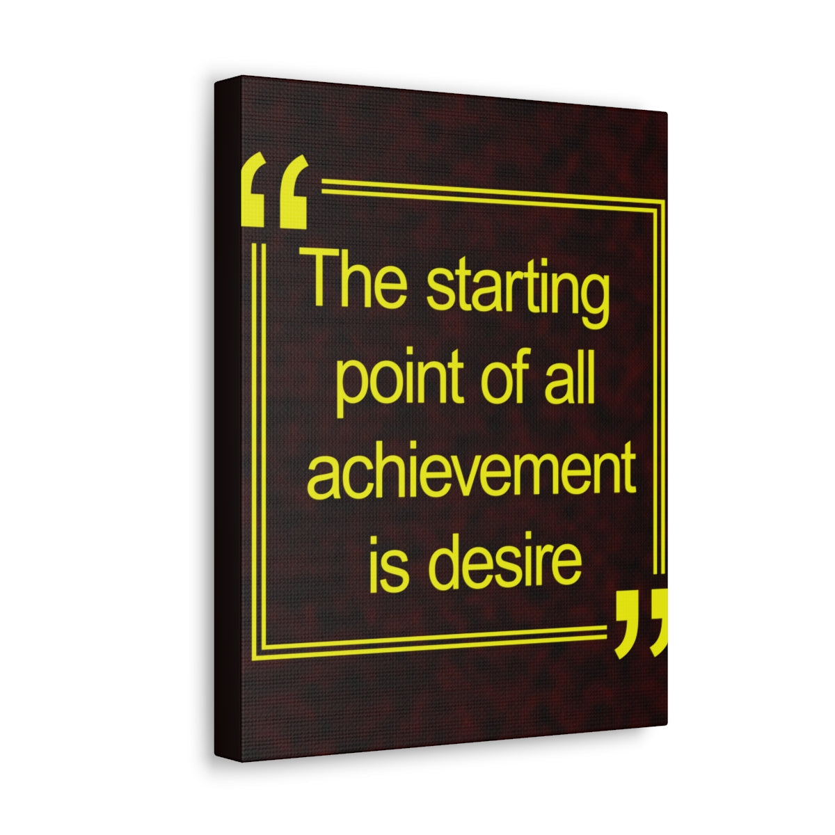 Scripture Walls Inspirational Wall Art Achievement Is Desire Motivation Wall Decor for Home Office Gym Inspiring Success Quote Print Ready to Hang Unframed-Express Your Love Gifts
