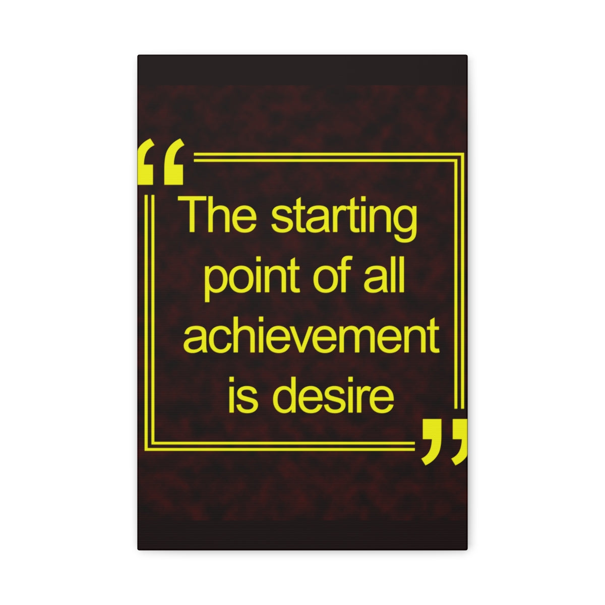 Scripture Walls Inspirational Wall Art Achievement Is Desire Motivation Wall Decor for Home Office Gym Inspiring Success Quote Print Ready to Hang Unframed-Express Your Love Gifts