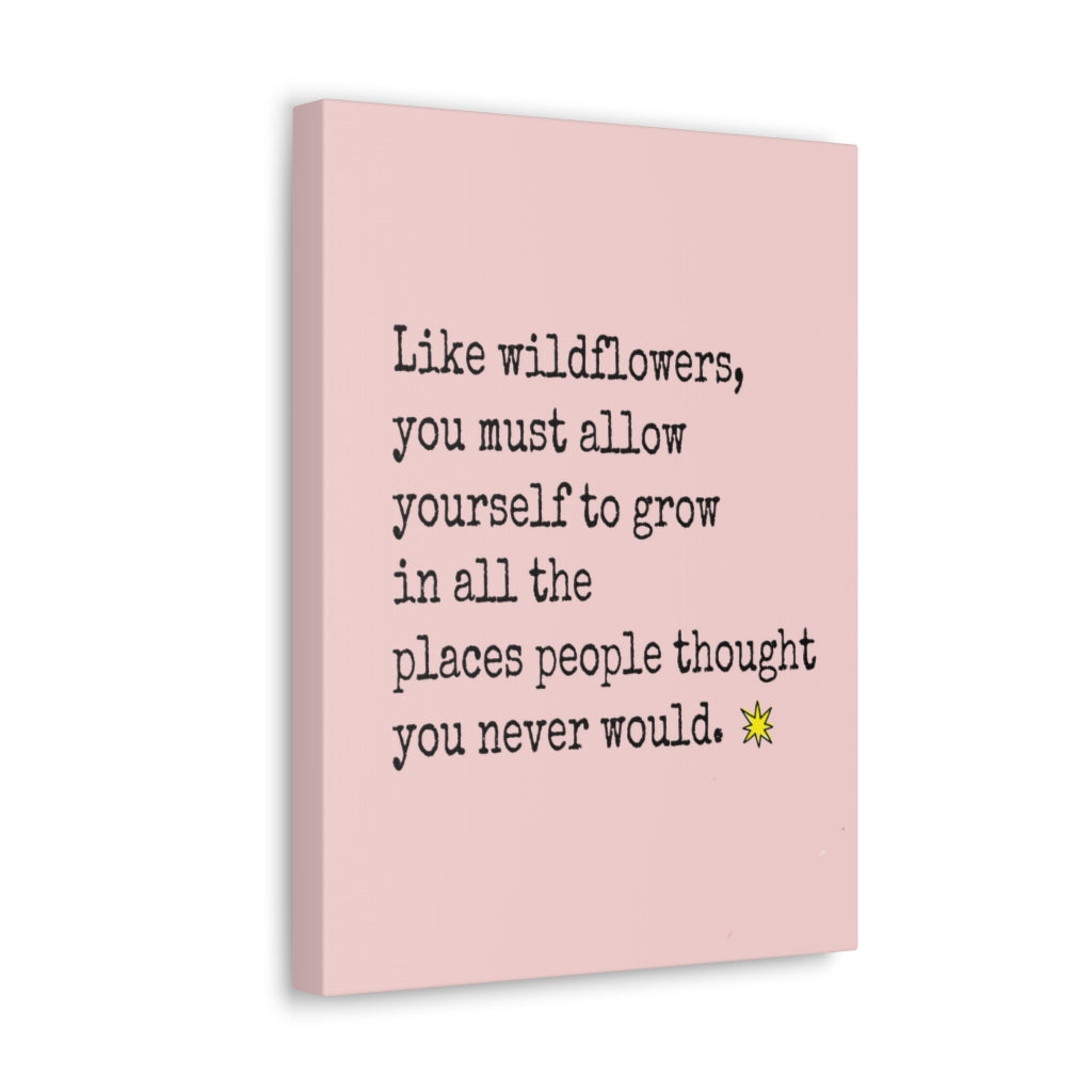 Scripture Walls Inspirational Wall Art Allow Yourself To Grow Motivation Wall Decor for Home Office Gym Inspiring Success Quote Print Ready to Hang Unframed-Express Your Love Gifts