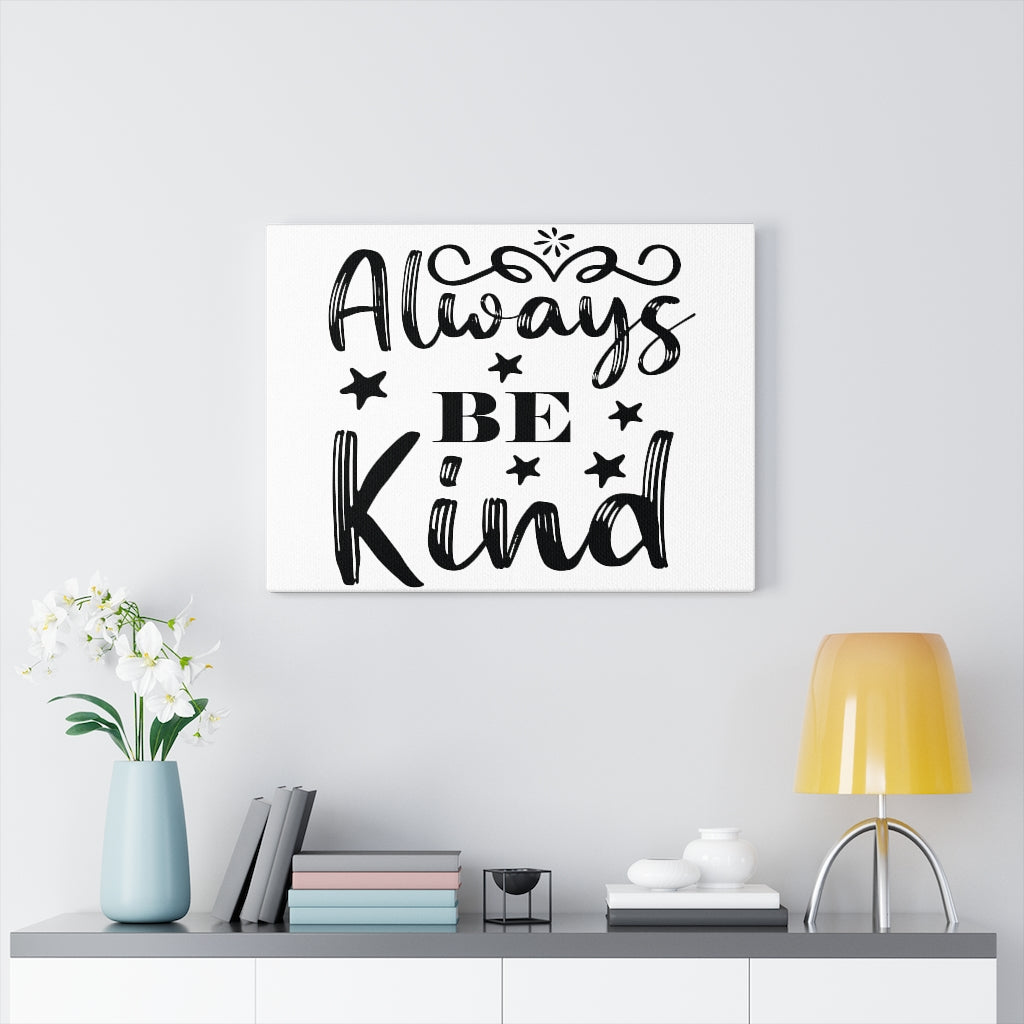 Scripture Walls Inspirational Wall Art Always Be Kind Stars Wall Art Motivation Wall Decor for Home Office Gym Inspiring Success Quote Print Ready to Hang Unframed-Express Your Love Gifts