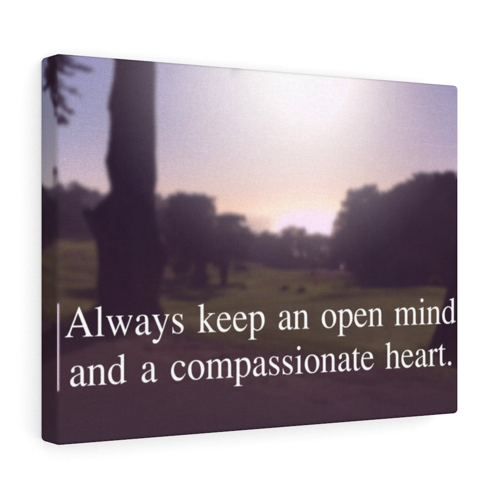 Scripture Walls Inspirational Wall Art Always Keep Open Mind Motivational Print Ready to Hang Artwork Unframed-Express Your Love Gifts