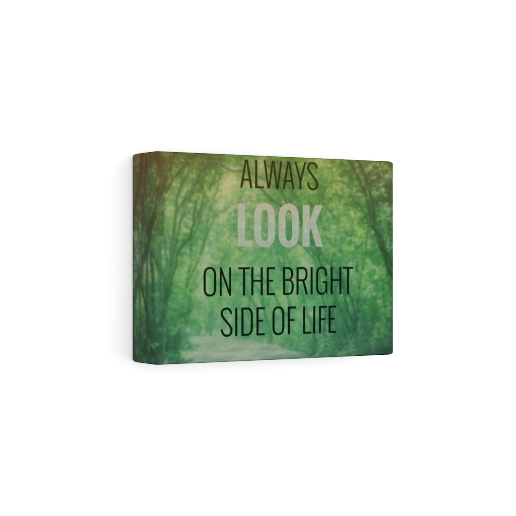 Scripture Walls Inspirational Wall Art Always Look On The Bright Motivational Print Ready to Hang Artwork Unframed-Express Your Love Gifts