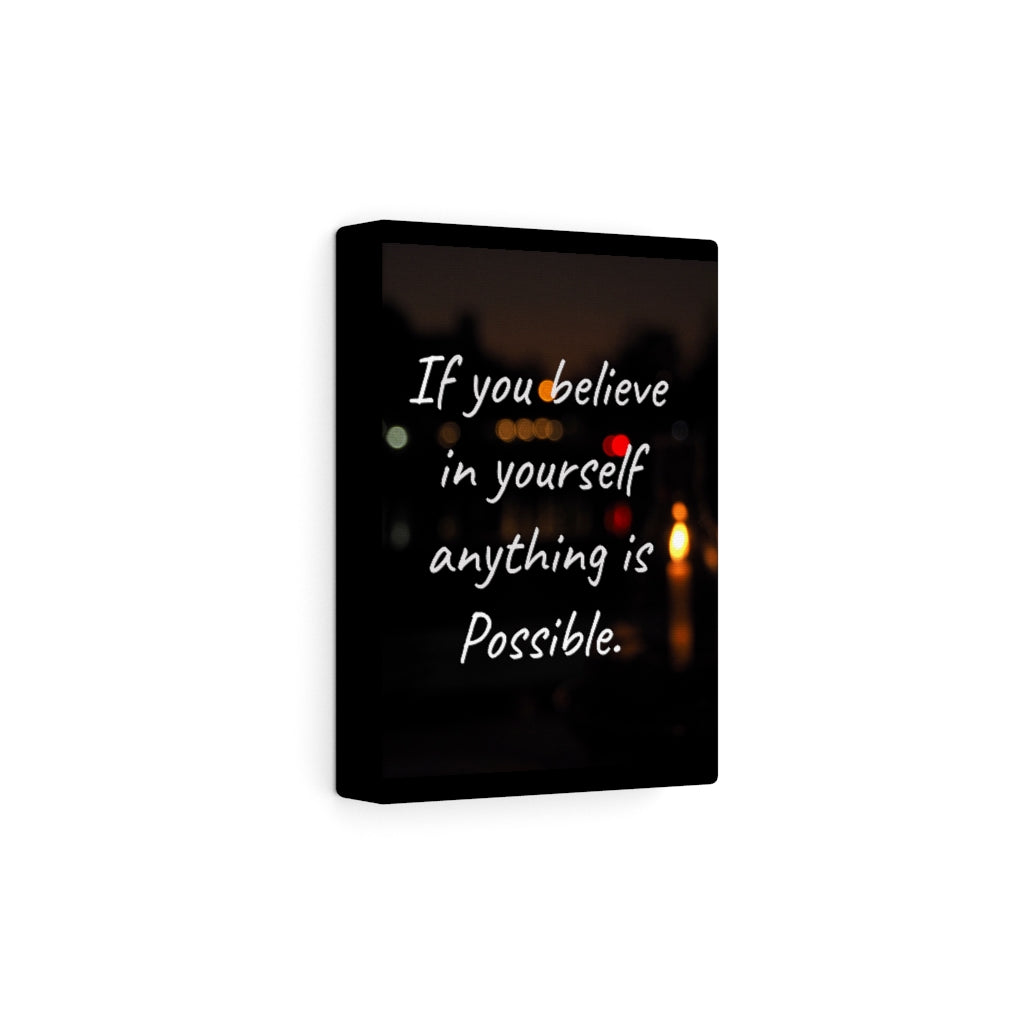 Scripture Walls Inspirational Wall Art Anything Is Possible Motivational Print Ready to Hang Artwork Unframed-Express Your Love Gifts