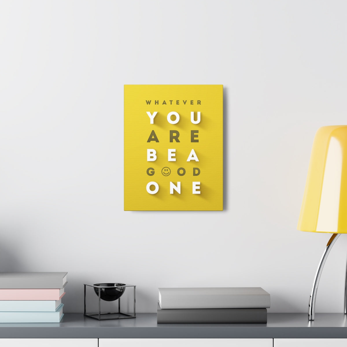 Scripture Walls Inspirational Wall Art Be A Good One Motivation Wall Decor for Home Office Gym Inspiring Success Quote Print Ready to Hang Unframed-Express Your Love Gifts