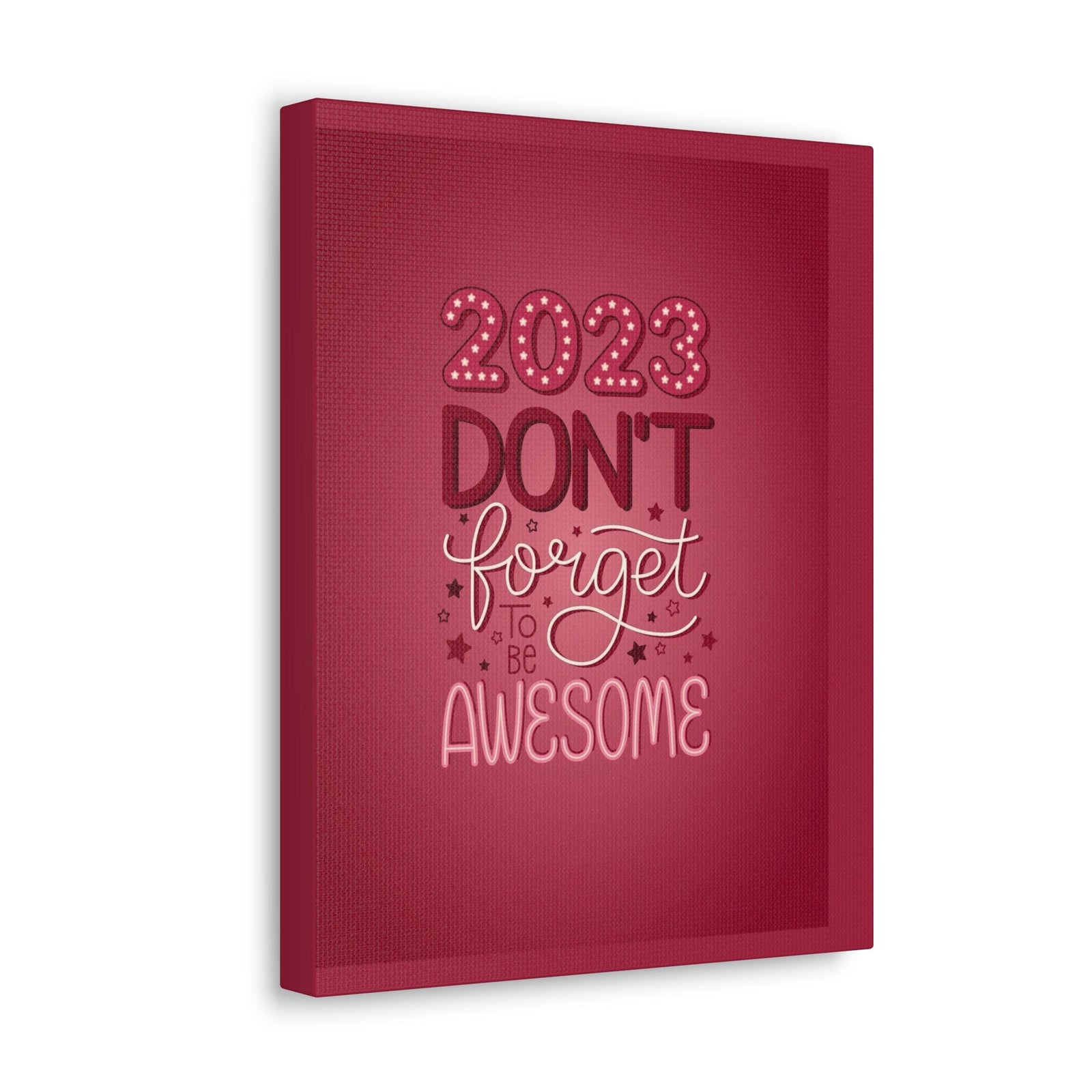 Scripture Walls Inspirational Wall Art Be Awesome 2023 Motivation Wall Decor for Home Office Gym Inspiring Success Quote Print Ready to Hang Unframed-Express Your Love Gifts