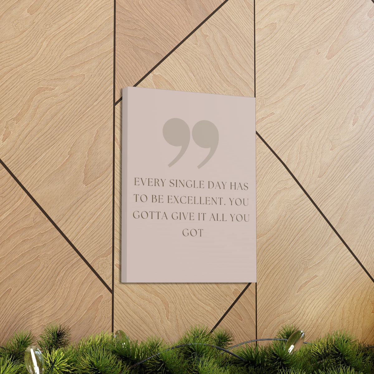 Scripture Walls Inspirational Wall Art Be Excellent Motivation Wall Decor for Home Office Gym Inspiring Success Quote Print Ready to Hang Unframed-Express Your Love Gifts
