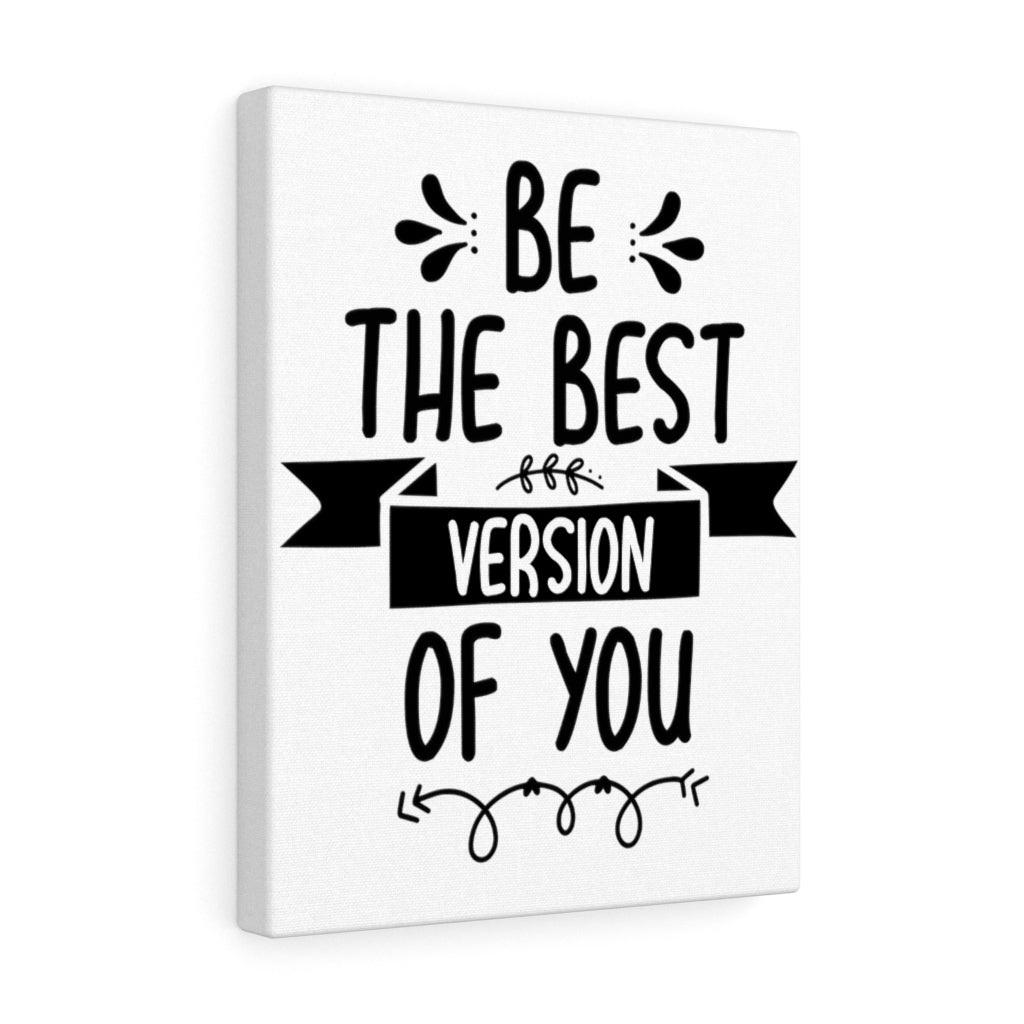 Scripture Walls Inspirational Wall Art Be The Best Version In You Wall Art Motivation Wall Decor for Home Office Gym Inspiring Success Quote Print Ready to Hang Unframed-Express Your Love Gifts