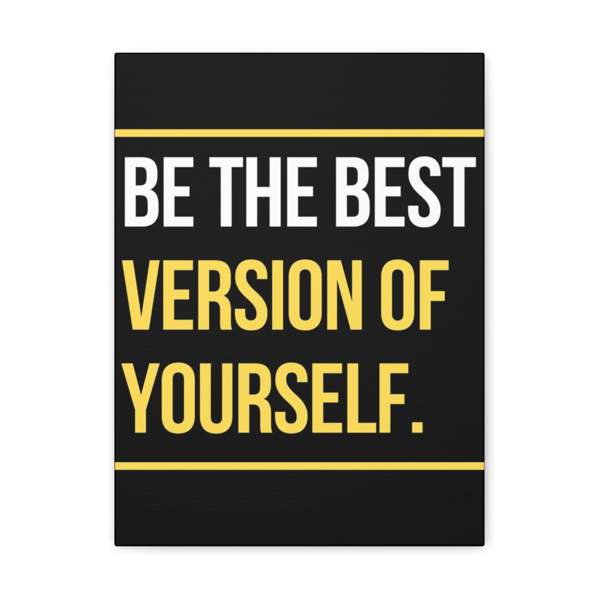 Scripture Walls Inspirational Wall Art Be The Best Version Of Yourself Motivation Wall Decor for Home Office Gym Inspiring Success Quote Print Ready to Hang Unframed-Express Your Love Gifts
