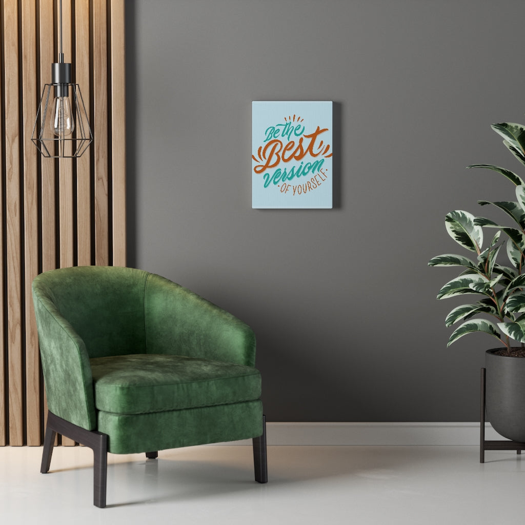 Scripture Walls Inspirational Wall Art Be The Best Wall Art Motivational Motto Inspiring Prints Artwork Decor Ready to Hang Unframed-Express Your Love Gifts