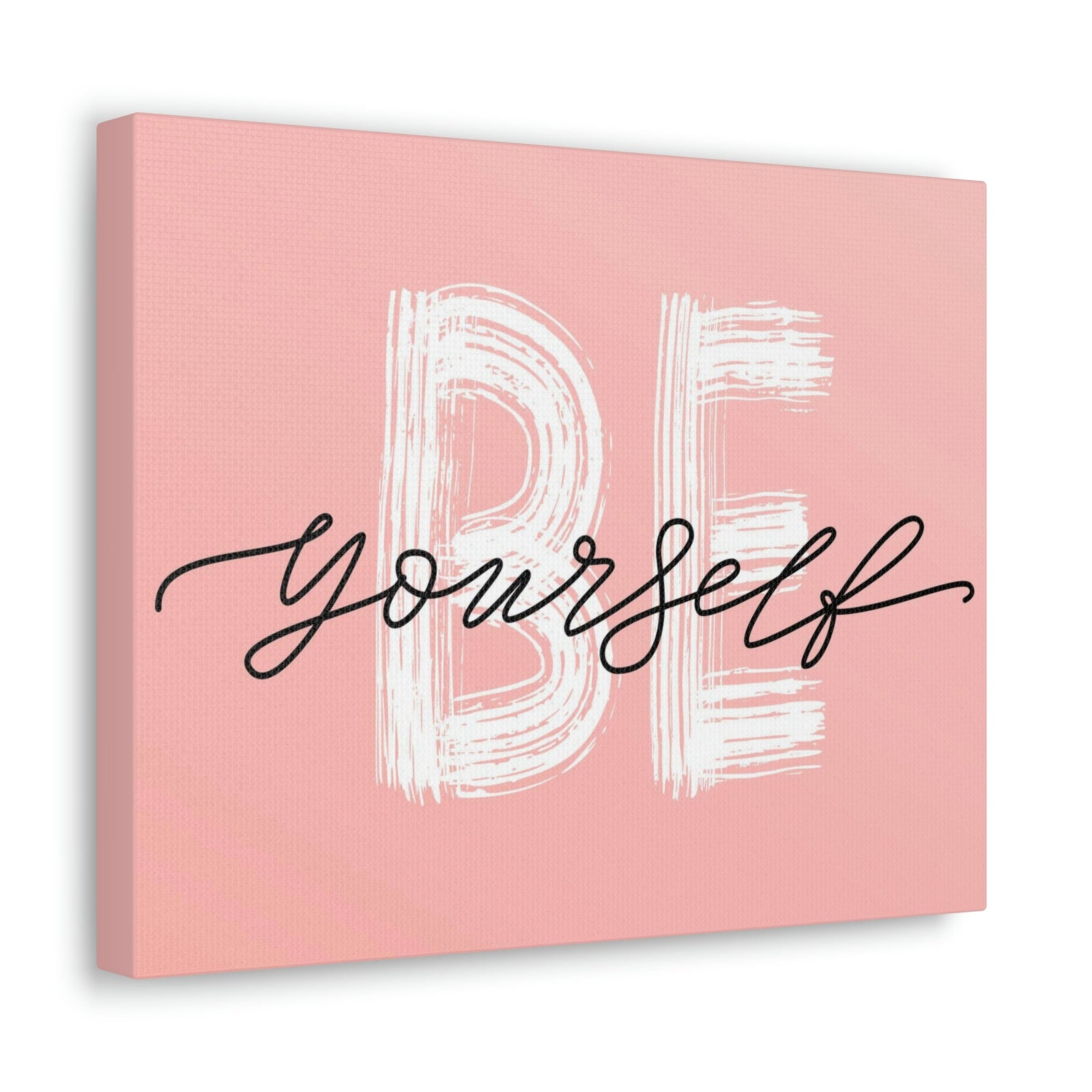Scripture Walls Inspirational Wall Art Be Yourself Motivation Wall Decor for Home Office Gym Inspiring Success Quote Print Ready to Hang Unframed-Express Your Love Gifts