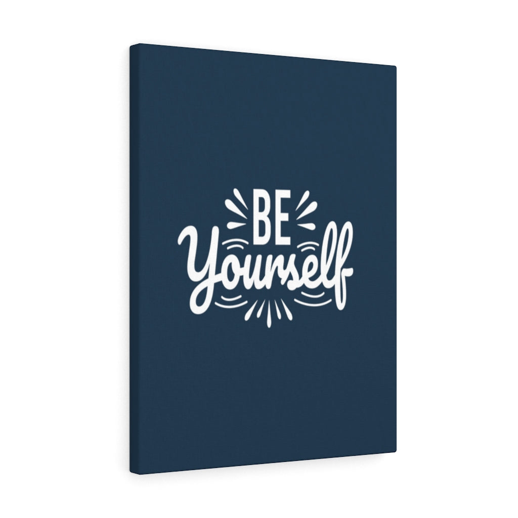 Scripture Walls Inspirational Wall Art Be Yourself Wall Art Motivation Wall Decor for Home Office Gym Inspiring Success Quote Print Ready to Hang Unframed-Express Your Love Gifts