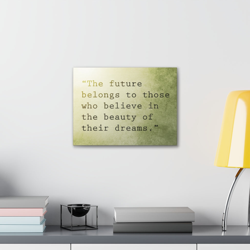 Scripture Walls Inspirational Wall Art Beauty Of Their Dreams Motivation Wall Decor for Home Office Gym Inspiring Success Quote Print Ready to Hang Unframed-Express Your Love Gifts