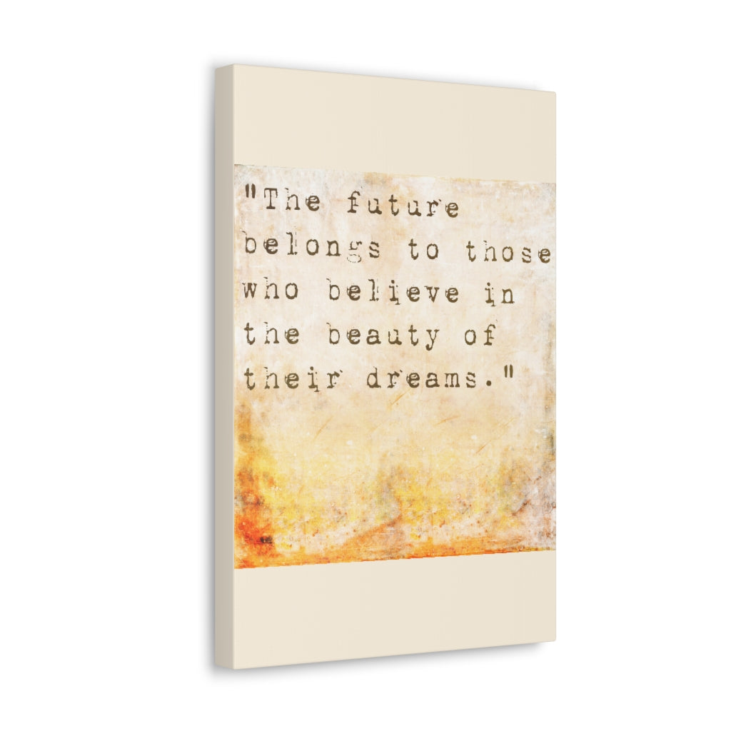 Scripture Walls Inspirational Wall Art Beauty Of Their Dreams Motivation Wall Decor for Home Office Gym Inspiring Success Quote Print Ready to Hang Unframed-Express Your Love Gifts