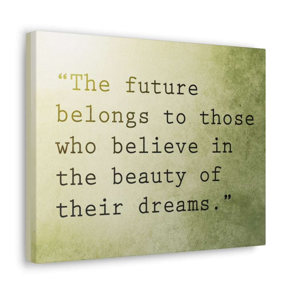 Scripture Walls Inspirational Wall Art Beauty Of Their Dreams Motivation Wall Decor for Home Office Gym Inspiring Success Quote Print Ready to Hang Unframed-Express Your Love Gifts