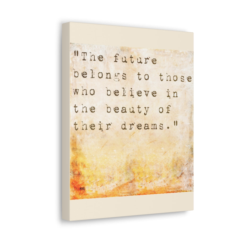 Scripture Walls Inspirational Wall Art Beauty Of Their Dreams Motivation Wall Decor for Home Office Gym Inspiring Success Quote Print Ready to Hang Unframed-Express Your Love Gifts
