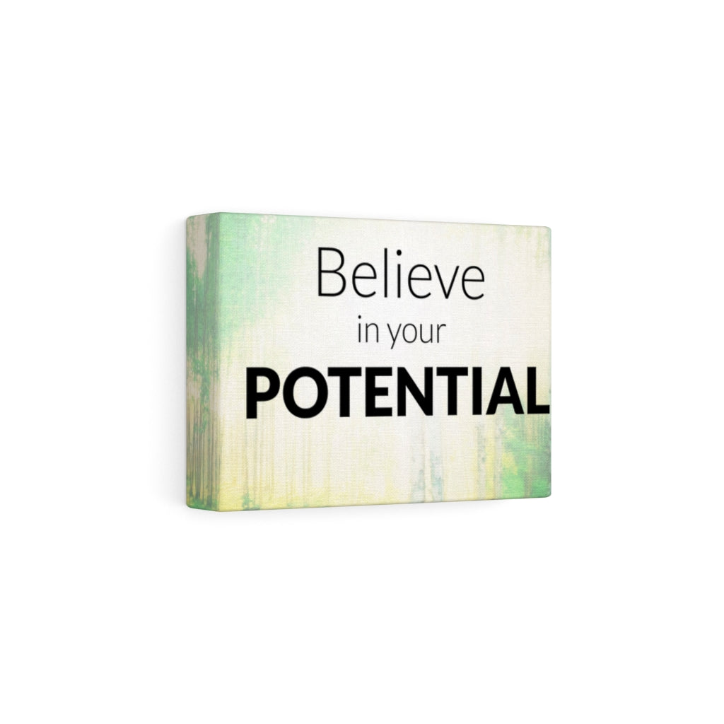 Scripture Walls Inspirational Wall Art Believe In Your Potential Wall Art Motivational Motto Inspiring Prints Artwork Decor Ready to Hang Unframed-Express Your Love Gifts