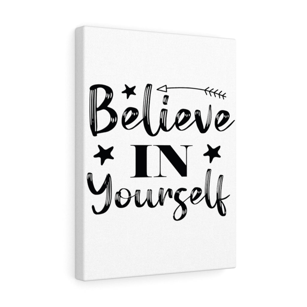 Scripture Walls Inspirational Wall Art Believe In Yourself Stars Wall Art Motivation Wall Decor for Home Office Gym Inspiring Success Quote Print Ready to Hang Unframed-Express Your Love Gifts