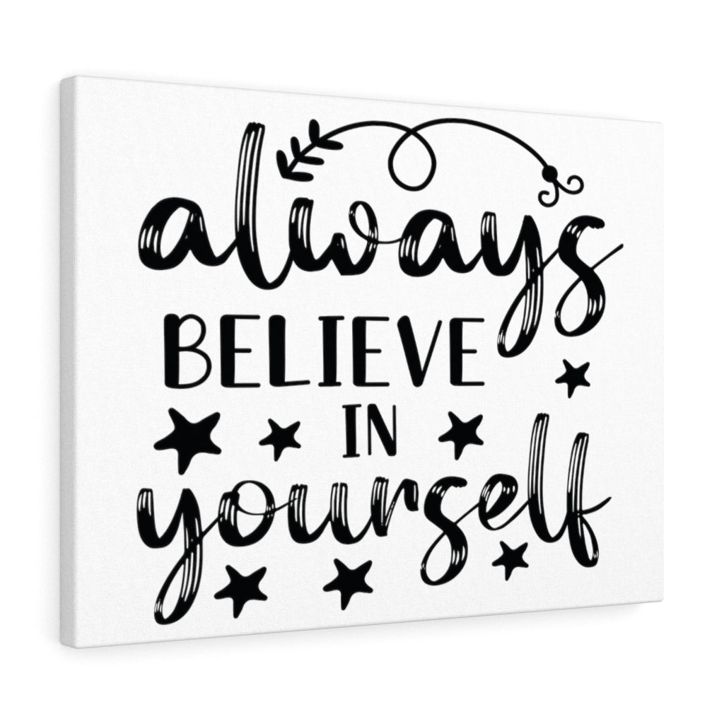 Scripture Walls Inspirational Wall Art Believe In Yourself Wall Art Motivation Wall Decor for Home Office Gym Inspiring Success Quote Print Ready to Hang Unframed-Express Your Love Gifts