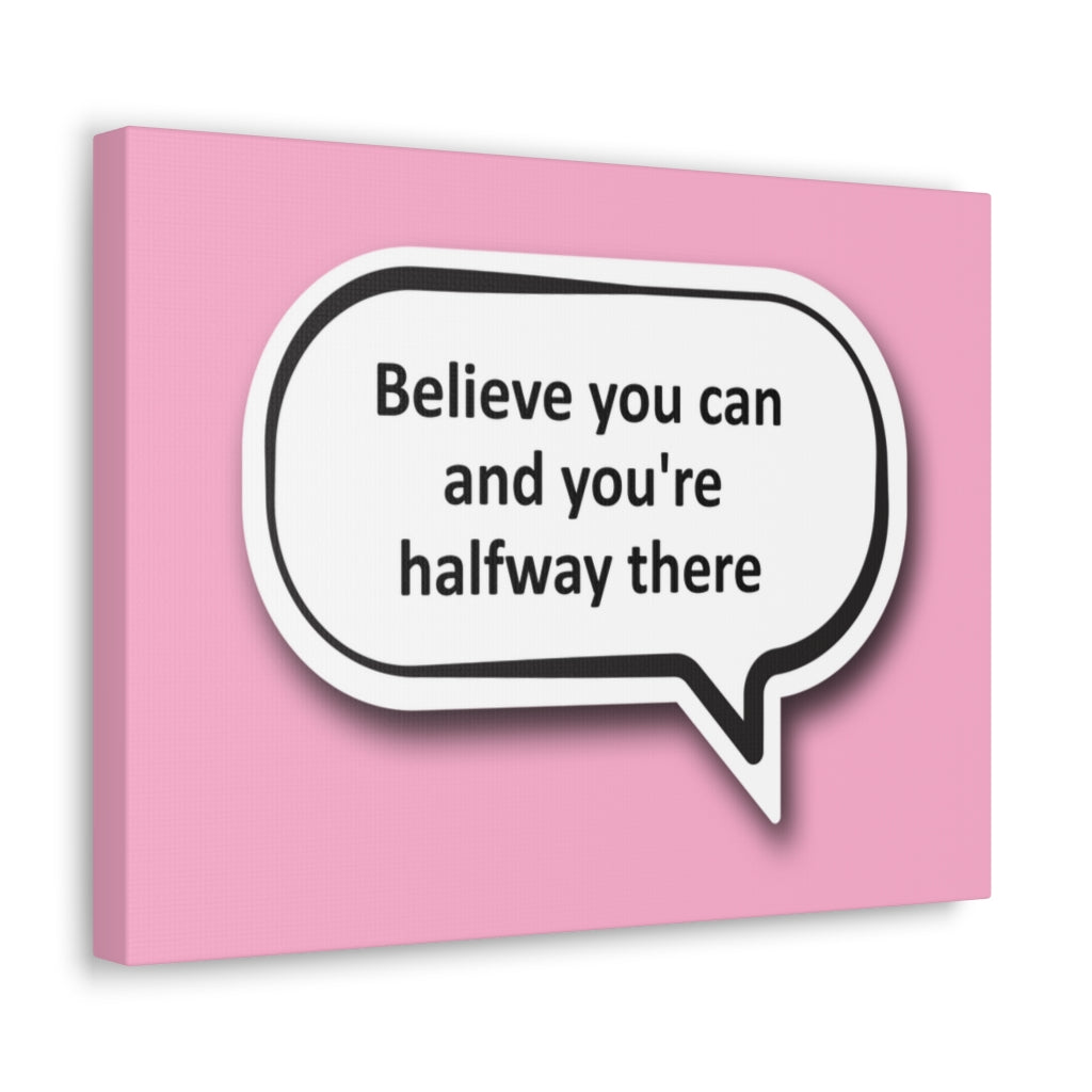 Scripture Walls Inspirational Wall Art Believe You Can Motivation Wall Decor for Home Office Gym Inspiring Success Quote Print Ready to Hang Unframed-Express Your Love Gifts